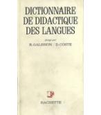 DICTIONNAIRE DE DIDACTIQUE DES LANGUES